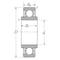 Ntn NTN 88016, RadialDeep Groove Ball Bearing  16 Mm Id X 35 Mm Od X 14399 Mm W Double Sealed 88016 - alternate 2